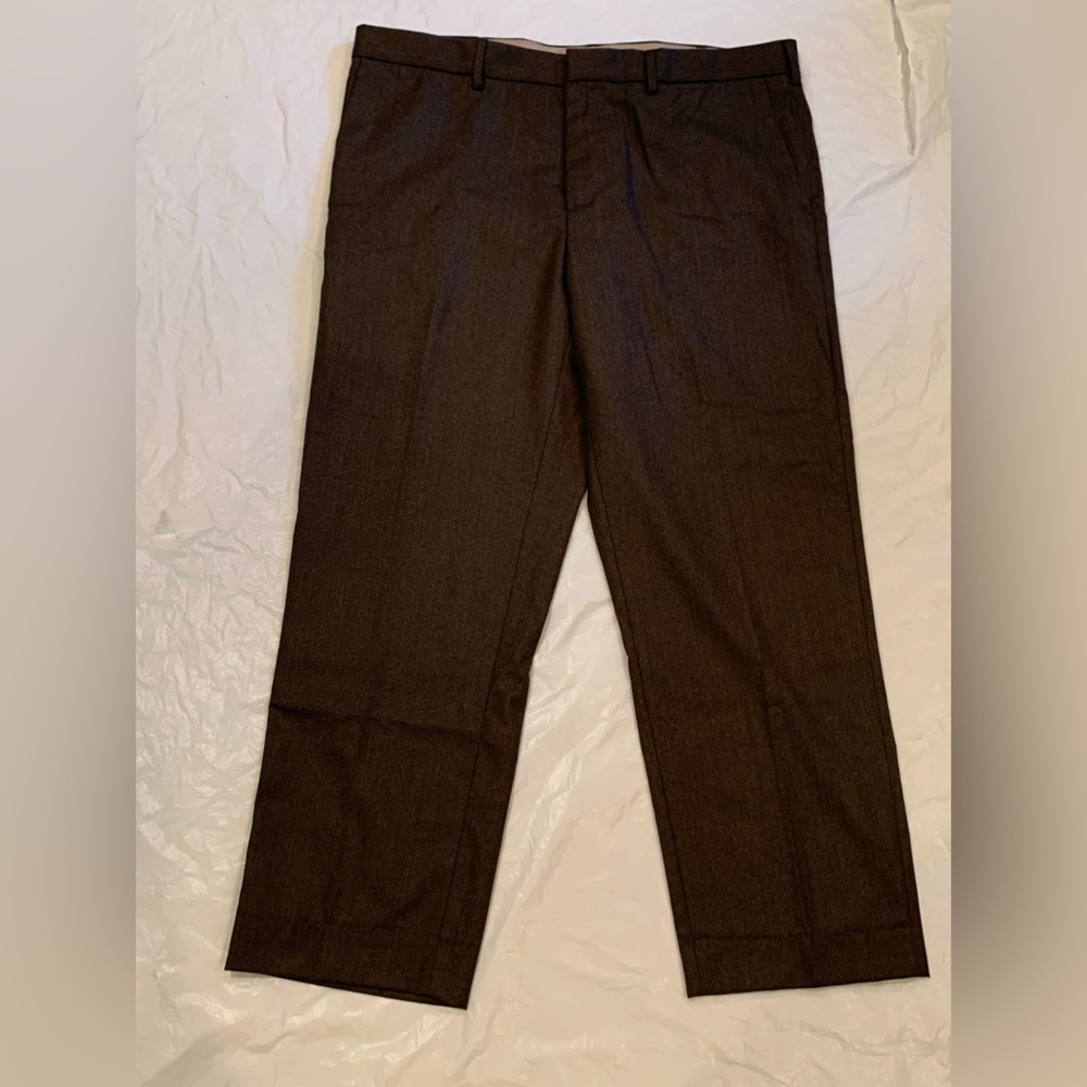 Banana Republic Tapered Fit Men's Dark Grey Dress Pants Size 38x29
